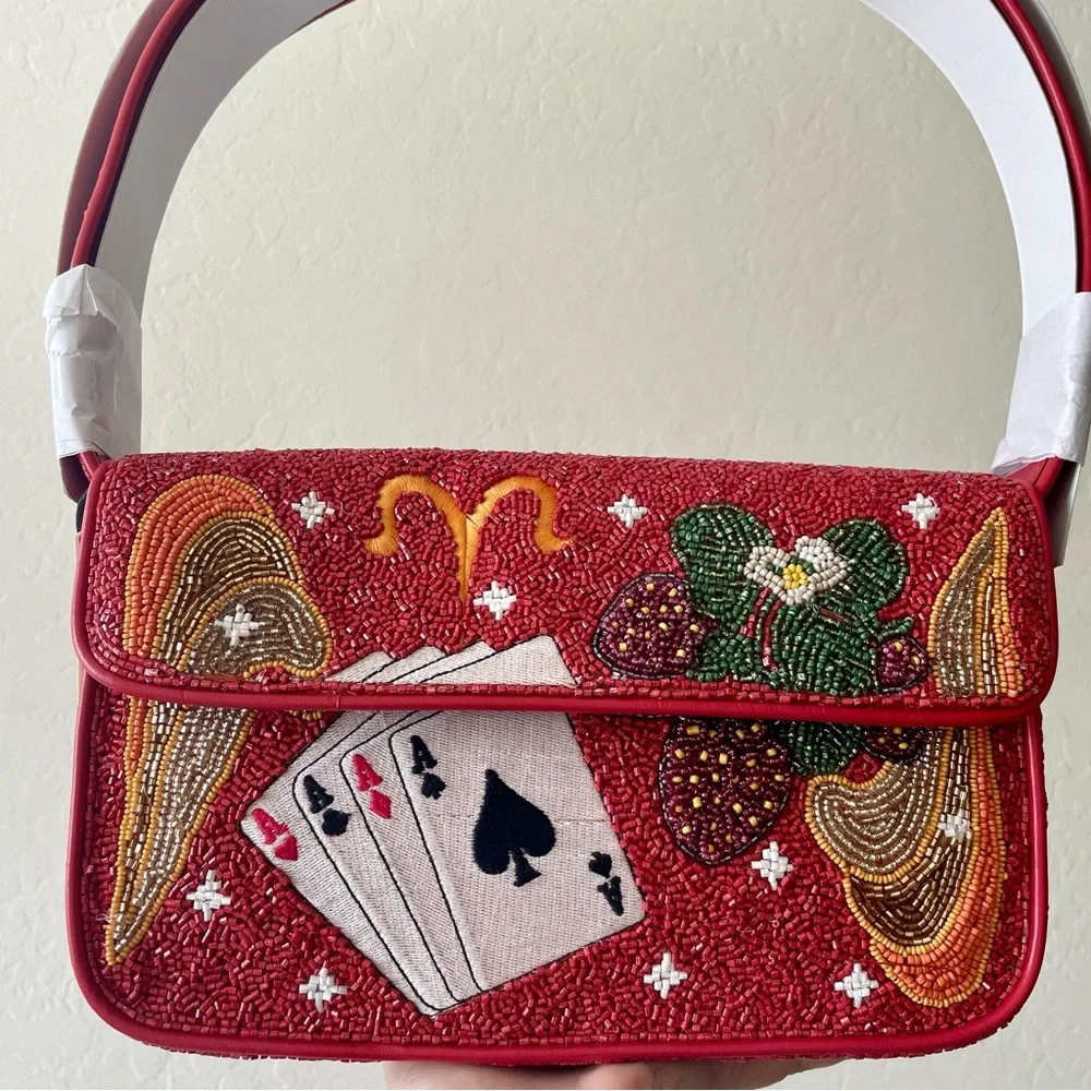 TOMMY ZODIAC BEADED BAG ARIES